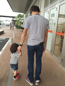 Sakura&mammyさん（キッズ・80cm）の春コーディネート