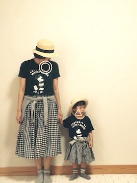 Sakura&mammyさん（キッズ・90cm）の夏コーディネート
