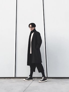 「PUBLIC SCHOOL（パブリックスクール）のアイテム（パンツ）」を使った、maxwellchenさん（メンズ・176cm）の春コーディネート