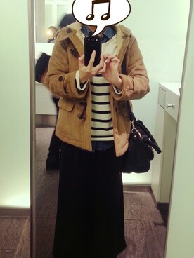 green☆5さん（レディース・162cm）の冬コーディネート