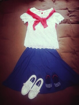 green☆5さん（レディース・162cm）の春コーディネート