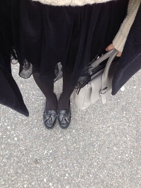 yu.さん（レディース・154cm）の冬コーディネート