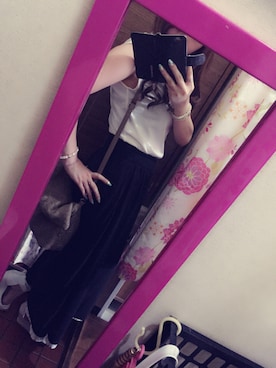 「VICKY（ビッキー）のアイテム（アクセサリー）」を使った、pさん（レディース・170cm）の夏コーディネート