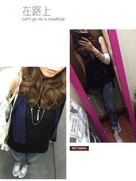 「VICKY（ビッキー）のアイテム（その他）」を使った、pさん（レディース・170cm）の夏コーディネート