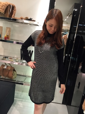 「VICKY（ビッキー）のアイテム（ワンピース/ドレス）」を使った、pさん（レディース・170cm）の秋コーディネート