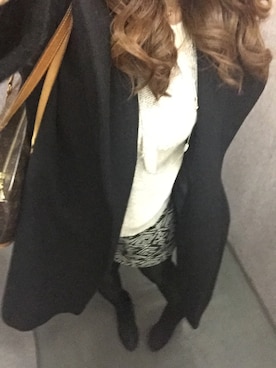 「カッコイイ女子」｜「アイテム（その他アウター）」を使った、pさん（レディース・170cm）の秋コーディネート