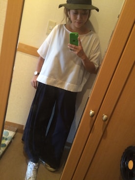 「アイテム（ピアス（両耳用））」を使った、yumiさん（レディース・158cm・30代）の秋コーディネート