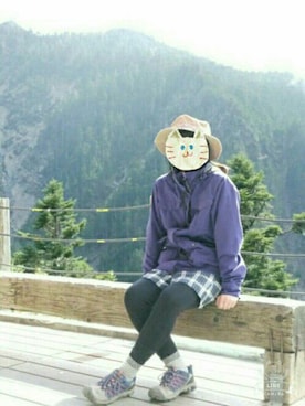 「Lafuma（ラフマ）のアイテム」を使った、ininさん（レディース・158cm）の秋コーディネート