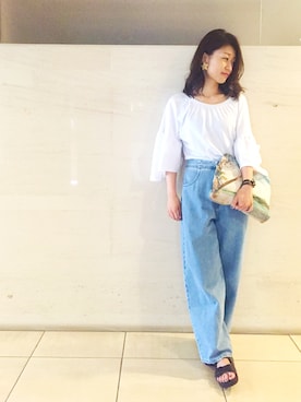 amさん(レディース・158cm)の夏コーディネート