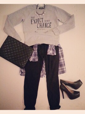 h♡mさん（レディース・151cm）の春コーディネート