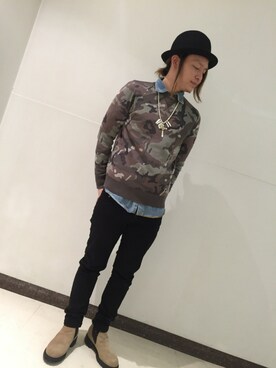 ryutaro shimoyamaさん(メンズ・170cm)の冬コーディネート