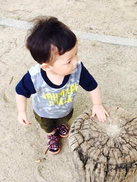 Rickさん(キッズ・70cm)の夏コーディネート