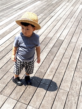 Rickさん（キッズ・80cm）の夏コーディネート