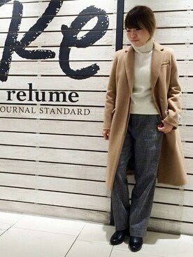 JOURNAL STANDARD relume 天王寺店 スタッフさんのコーディネート