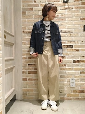 「relume」｜JOURNAL STANDARD relume 天王寺店 スタッフさん（レディース・154cm）の冬コーディネート