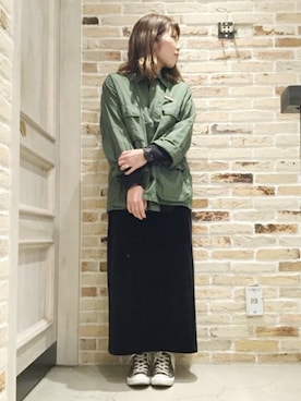 「relume」｜JOURNAL STANDARD relume 天王寺店 スタッフさん（レディース・163cm）の冬コーディネート