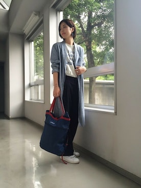 AIGLE本社スタッフさんのコーディネート