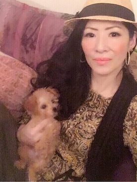 「POLDER（ポルダー）のアイテム」を使った、音無陽子さん（レディース・164cm）の春コーディネート