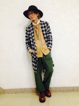 シュンさん（メンズ・170cm）の秋コーディネート