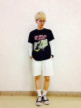 シュンさん（メンズ・170cm）の春コーディネート