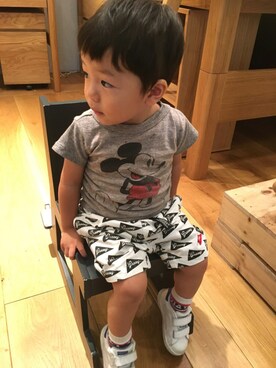 zzziiinnnaaaさん（キッズ・80cm）の夏コーディネート