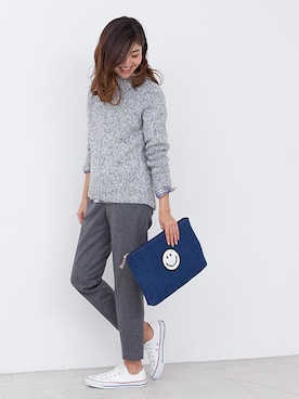 NBB STAFF01さん(レディース・163cm)の冬コーディネート