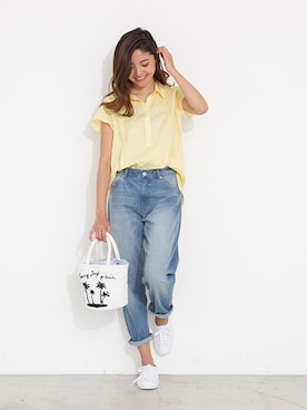 NBB STAFF01さん（レディース・163cm）の春コーディネート