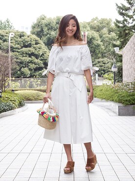 「JJコラボ」｜NBB STAFF01さん（レディース・163cm）の春コーディネート