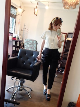 M田さん（レディース・150cm）の夏コーディネート