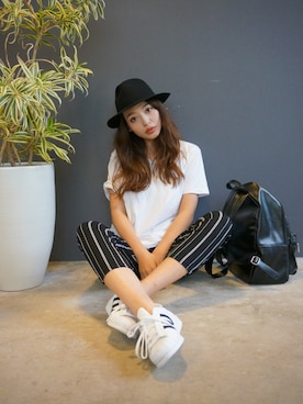 伊波芳杏 よっぴーさん（レディース・162cm）の夏コーディネート