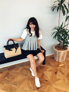 伊波芳杏 よっぴーさん(レディース・162cm)の春コーディネート