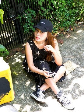 伊波芳杏 よっぴーさん(レディース・162cm)の夏コーディネート