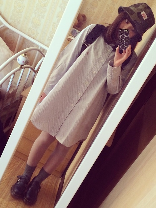 Ai Polo Ralph Laurenのシャツワンピースを使ったコーディネート Wear