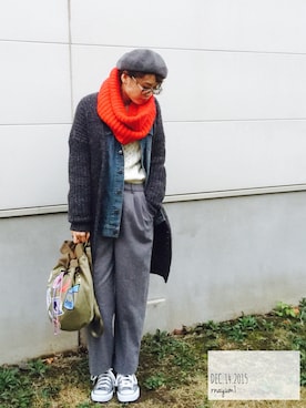 rnayum1さん（レディース・167cm）の冬コーディネート