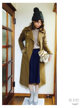 rnayum1さん（レディース・167cm）の冬コーディネート