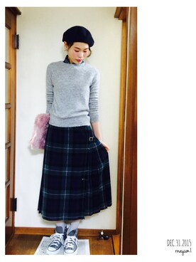 rnayum1さん（レディース・167cm）の冬コーディネート