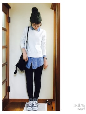 rnayum1さん（レディース・167cm）の冬コーディネート