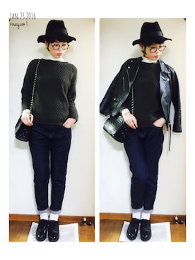 rnayum1さん（レディース・167cm）の冬コーディネート