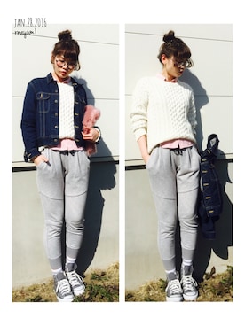 「choosy chu（チュージーチュー）のアイテム」を使った、rnayum1さん（レディース・167cm）の冬コーディネート