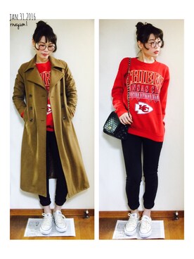 rnayum1さん（レディース・167cm）の冬コーディネート