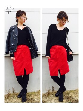 rnayum1さん（レディース・167cm）の冬コーディネート