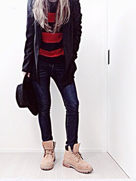 「ZARA BASIC（ザラベーシック）のアイテム（その他アウター）」を使った、NIINAさん（レディース・162cm）の春コーディネート