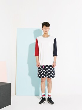 「ブレス」｜LIFULMINIMALGARMENTS.さん（メンズ・185cm）の春コーディネート