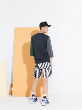 「エアーMAX」｜「アイテム（その他）」を使った、LIFULMINIMALGARMENTS.さん（メンズ・185cm）の春コーディネート