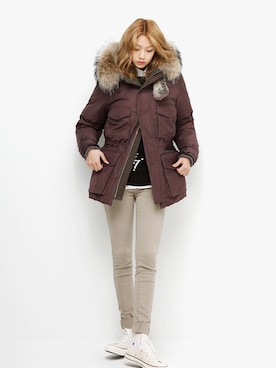 「アイテム（その他）」を使った、LIFULMINIMALGARMENTS.さん（レディース・175cm）の冬コーディネート