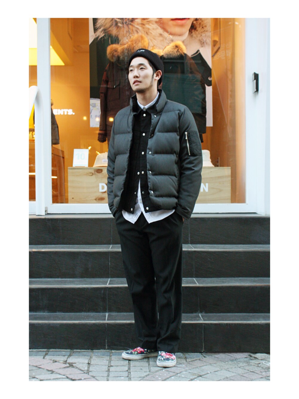 その他のジャケット/アウター、その他のパンツ、その他のその他を着用したメンズの冬コーディネートの1枚目の写真