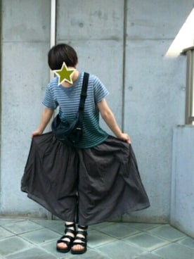 「おとなしめ」｜「アイテム（その他）」を使った、りーたさん（レディース・159cm）の夏コーディネート