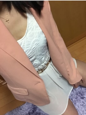 「EGOIST（エゴイスト）のアイテム（ワンピース）」を使った、こげてるぱん。さん（レディース・157cm）の春コーディネート