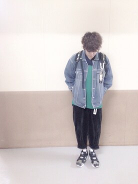 なにょん。さん(メンズ・177cm)の春コーディネート