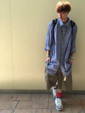 なにょん。さん（メンズ・177cm）の春コーディネート